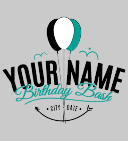 Birthday t-shirt design 13