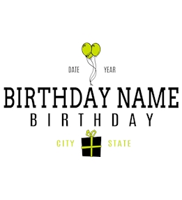 Custom Birthday Shirts - Create Custom Tees at Uber Prints.com