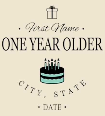 Birthday t-shirt design 28