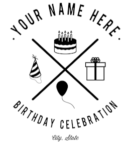 Birthday t-shirt design 52