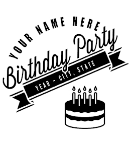 Birthday t-shirt design 40