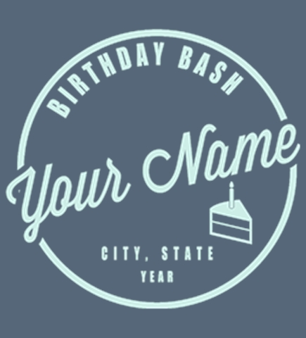 Birthday t-shirt design 39