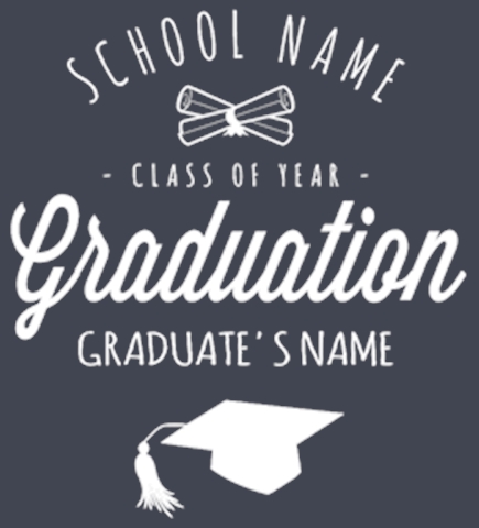 Create Custom Graduation T-Shirts