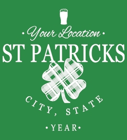 St Patricks t-shirt design 3