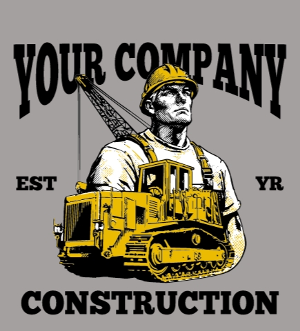 Custom Construction Shirts | Design Online at UberPrints.com