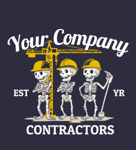 Custom Construction Shirts | Design Online at UberPrints.com