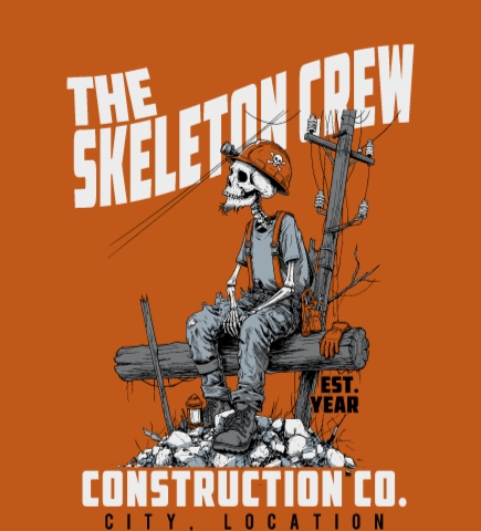 Custom Construction Shirts | Design Online at UberPrints.com