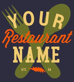 Restaurant t-shirt design 34