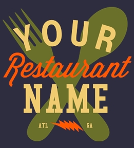 Restaurant t-shirt design 67