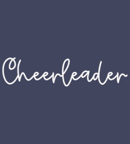 Cheerleading t-shirt design 11