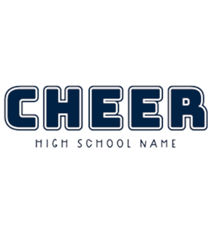 Cheerleading t-shirt design 26