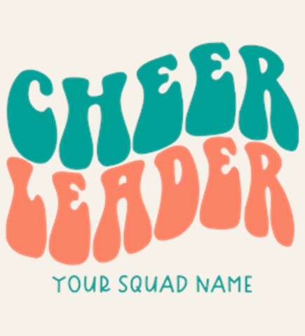 Cheerleading t-shirt design 18