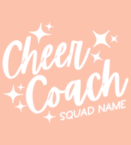 Cheerleading t-shirt design 3