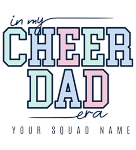 Cheerleading t-shirt design 5