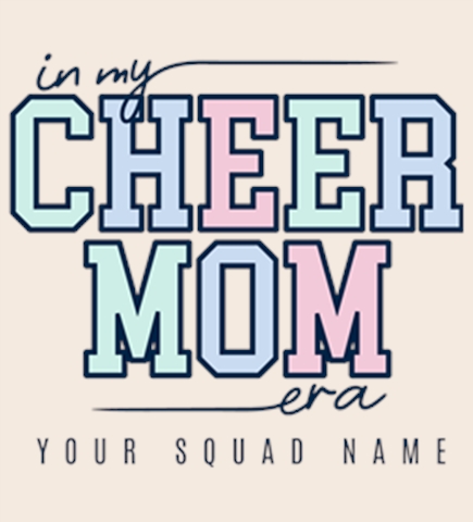 Cheerleading t-shirt design 3