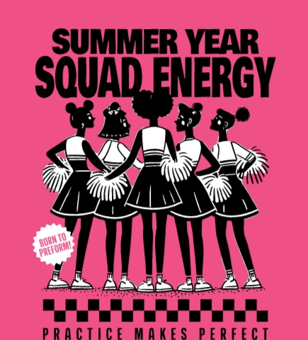 Cheerleading t-shirt design 7