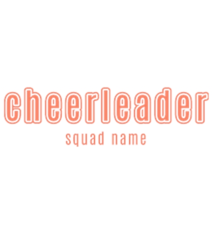 Cheerleading t-shirt design 66