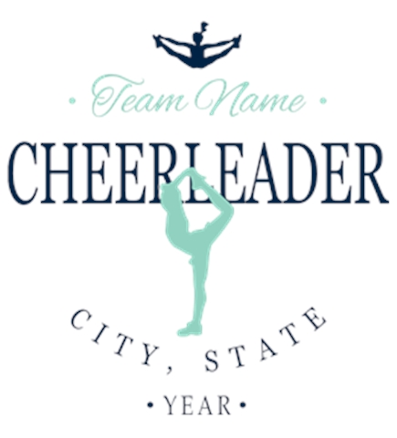 Cheerleading t-shirt design 5