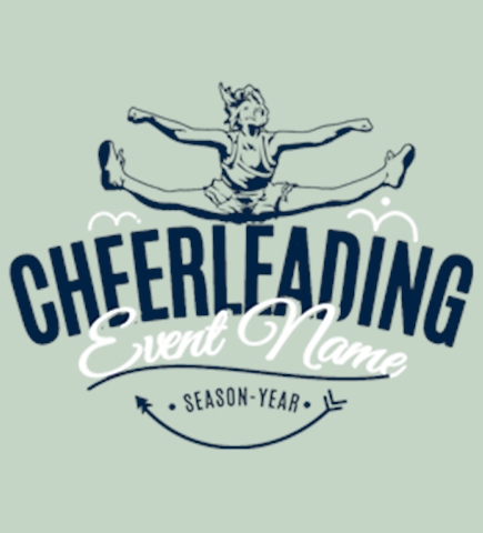 Cheerleading t-shirt design 31