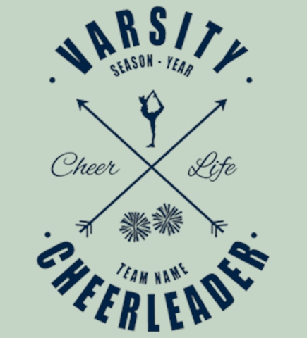 Cheerleading t-shirt design 29