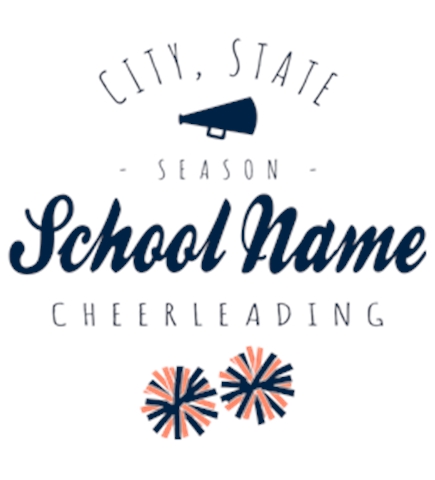 Cheerleading t-shirt design 39