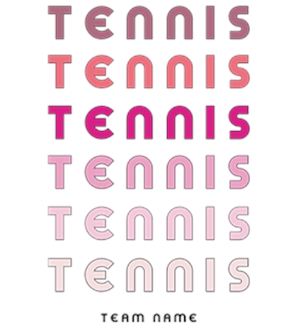 Custom Tennis T-Shirts - Design Shirts Online - UberPrints.com