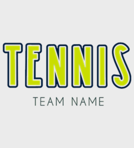 Tennis t-shirt design 13
