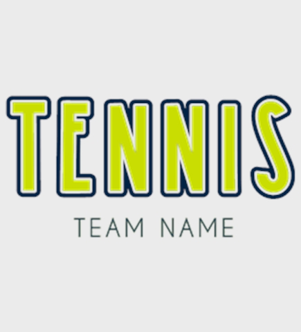 Tennis t-shirt design 14