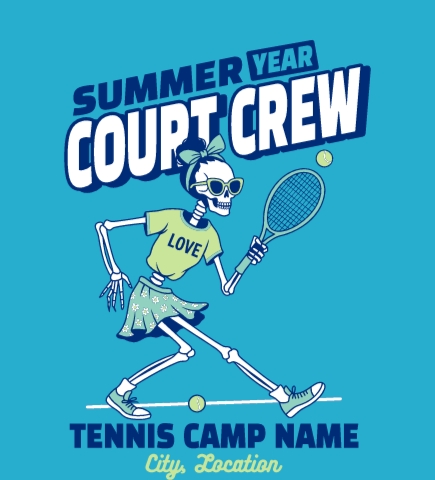 Summer Camp t-shirt design 47