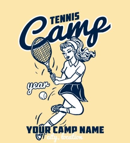 Summer Camp t-shirt design 46