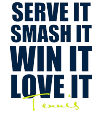 Tennis t-shirt design 62