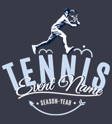 Tennis t-shirt design 20