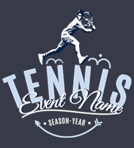 Tennis t-shirt design 37