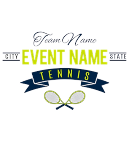 Tennis t-shirt design 60