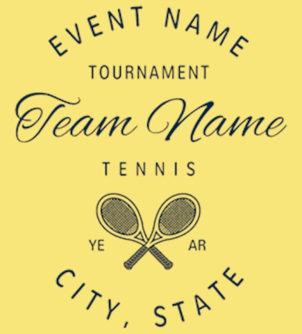 Tennis t-shirt design 31