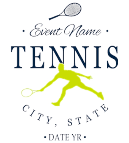 Tennis t-shirt design 30