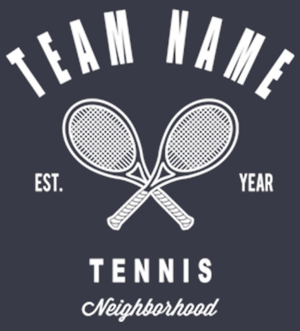 Tennis t-shirt design 26