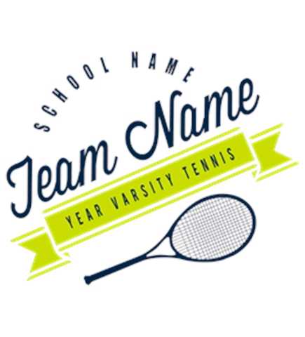 Tennis t-shirt design 44