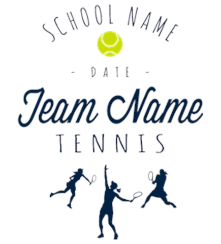 Tennis t-shirt design 45
