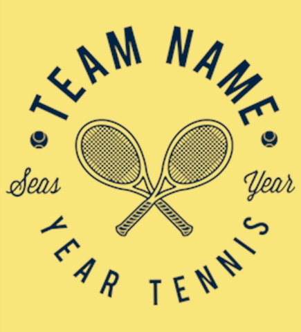 Tennis t-shirt design 24
