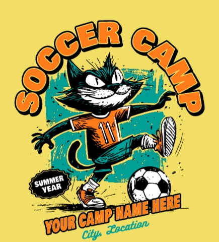 Create Soccer T-Shirts Online - UberPrints.com