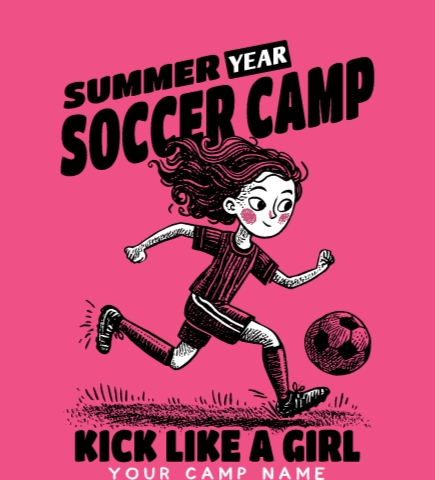 Create Soccer T-Shirts Online - UberPrints.com
