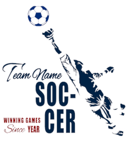 Soccer t-shirt design 17