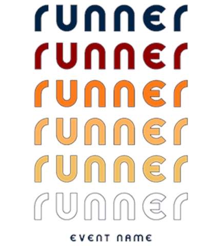 Running t-shirt design 11