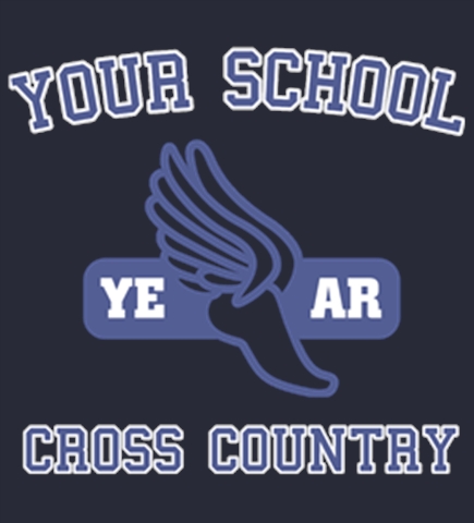 Track/Cross Country t-shirt design 16