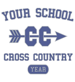 Track/Cross Country t-shirt design 1