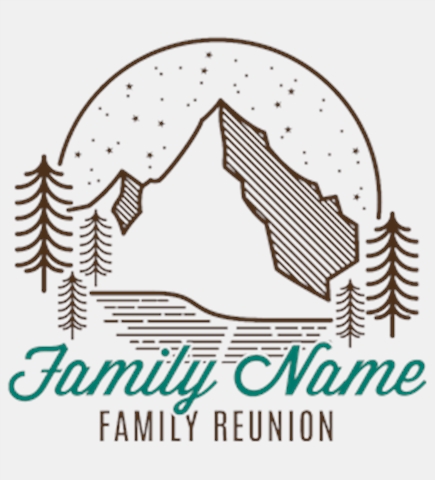 Family Reunion t-shirt design 26