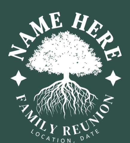 Family Reunion t-shirt design 4