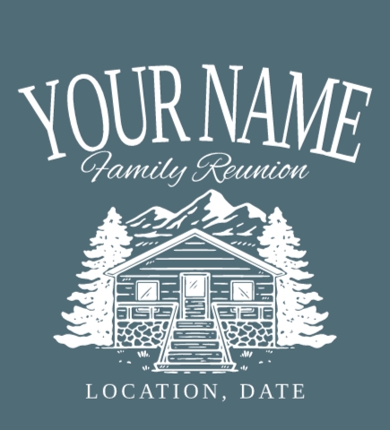 Family Reunion t-shirt design 3