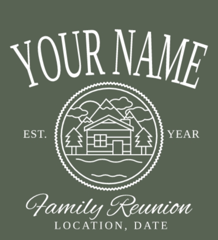 Family Reunion t-shirt design 2